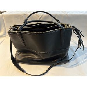 Coach Borough Pebbled Leather Bag 28129